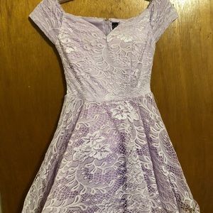 Lavender party dress